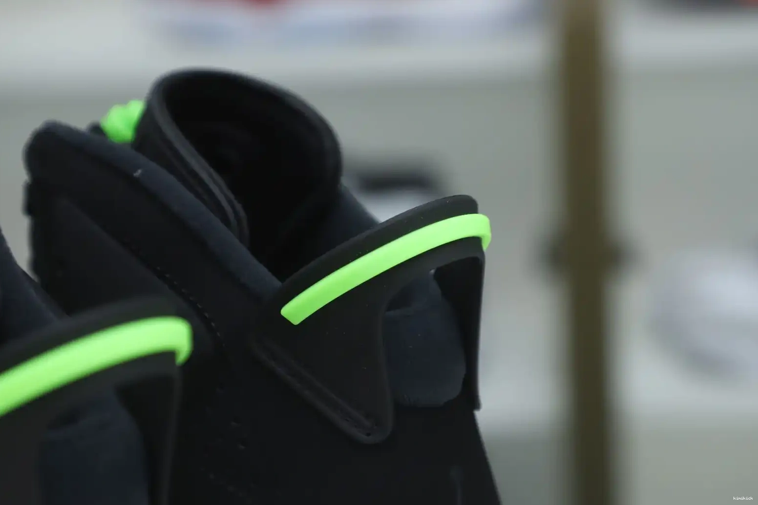 6 RETRO JORDAN GREEN' Kimikick AIR 'ELECTRIC 0619